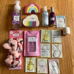 Various beauty products